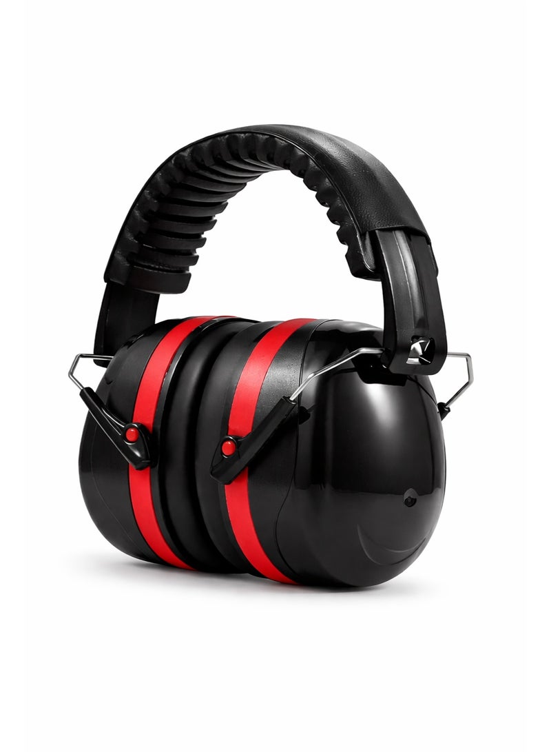 Remart Premium Safety Earmuffs – SNR 32dB Noise Reduction, Foldable Hearing Protection Headphones with Soft Cushions & Adjustable Headband - Image 1